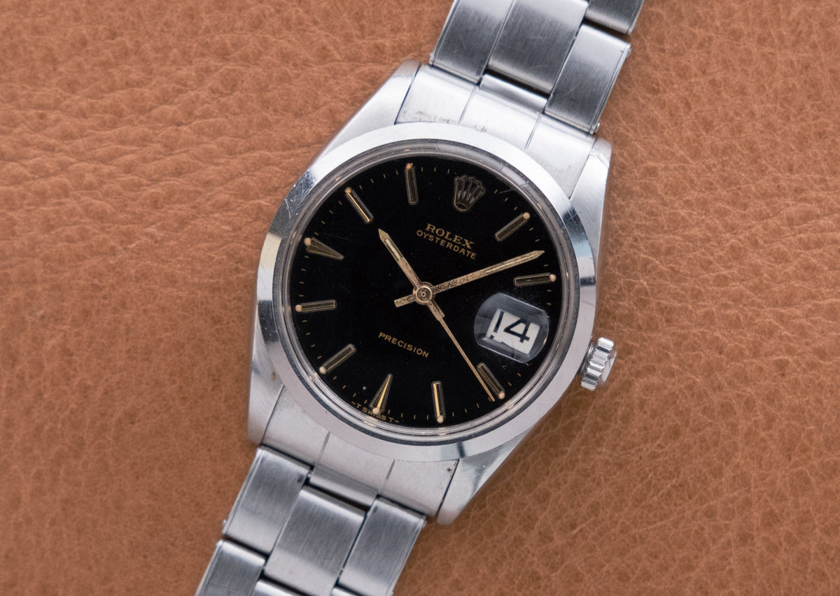 Rolex 6694 best sale black dial