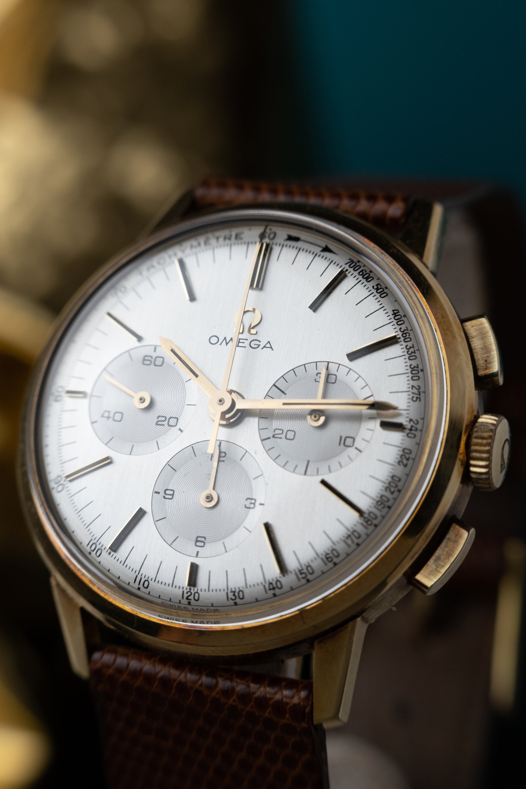 OMEGA 18k Chronograph Cal. 321 Ref. BA 101.010 65 (1967) – Mann About Time