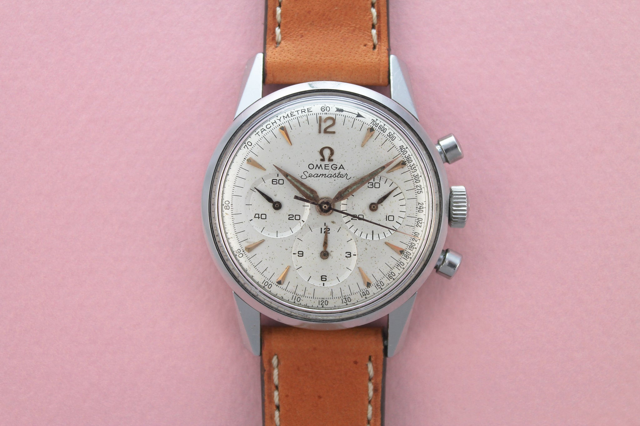 Omega Seamaster Chronograph Calibre 321 1961 Mann About Time