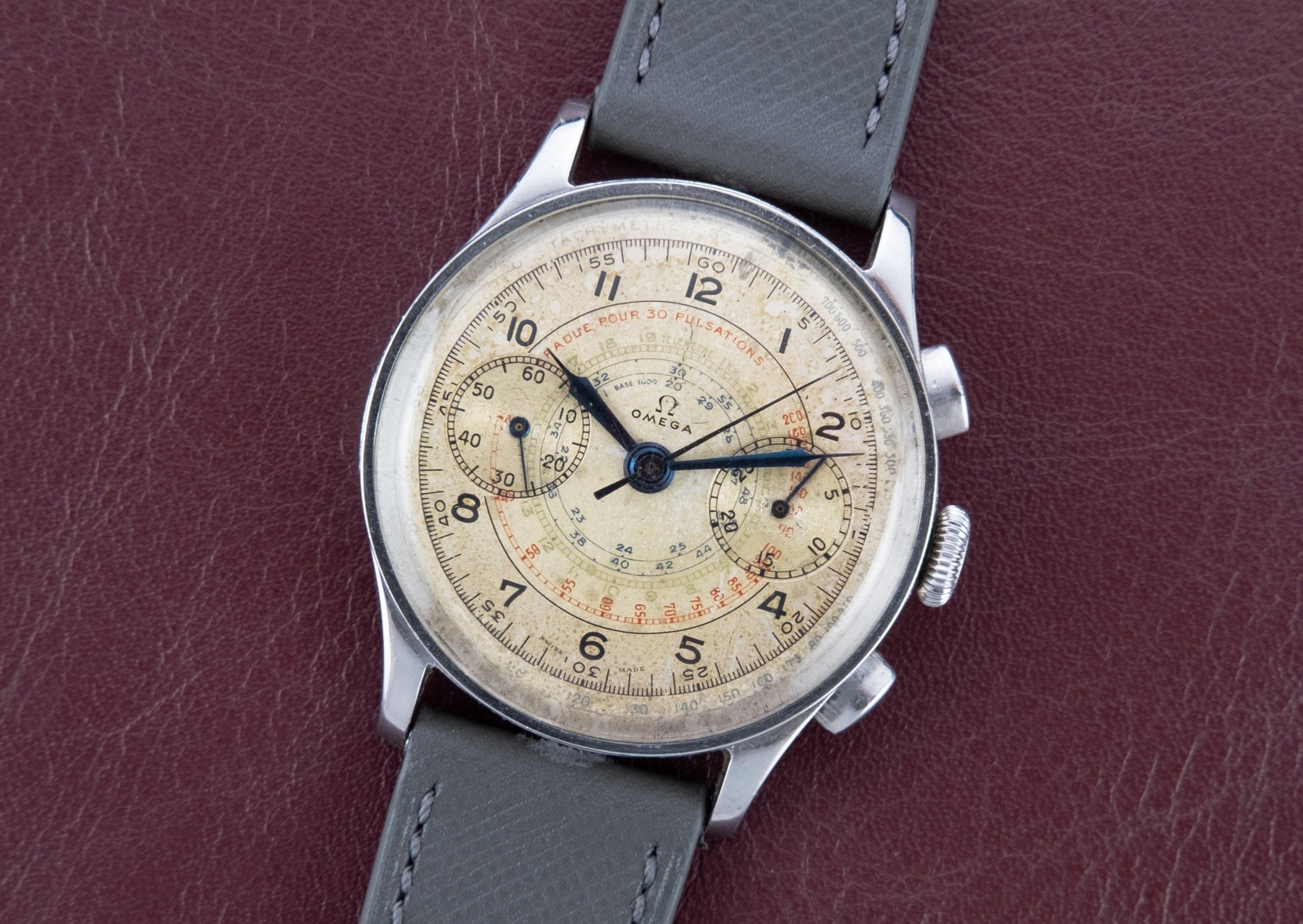 Omega 33.3 chronograph sale